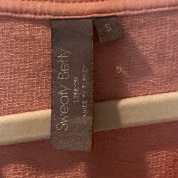 Sweaty Betty After Class Pink Sweatshirt Small - Picture 5 of 6